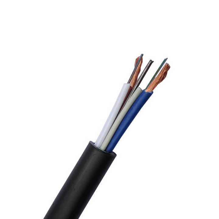 Kabel zasilania elektrycznego Kabel kompozytowy hybrydowy z włókna optycznego nadający się do wysokich standardów Kabel światłowodowy wysokonapięciowy
