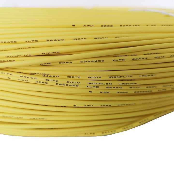 UL3289 24AWG Kable zasilania Przesyłki elektryczne Kable 2,5 mm Miedź cieplna Przesyłki samochodowe Elektryka elektryczna
