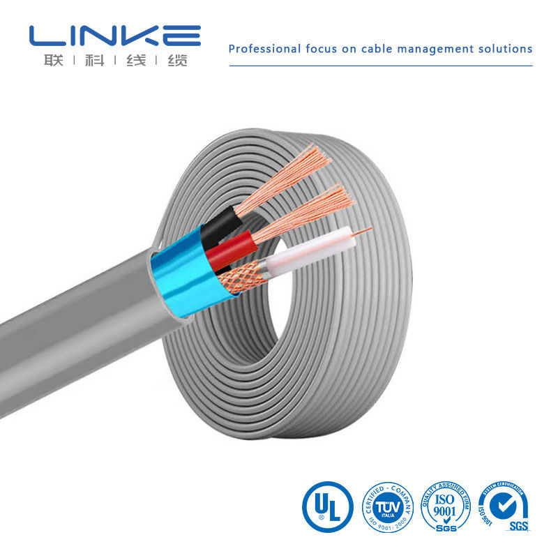 Kabel koaksjalny z gołej miedzi 750hm 100 metrów Rg174 Kabel z przewodu prądu 300V PVC