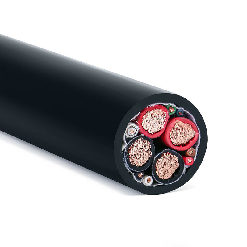 Materiał powłoki PVC Dostosowanie kabli serwo śledzących dla samochodów Kable nowej energii wysokiego napięcia