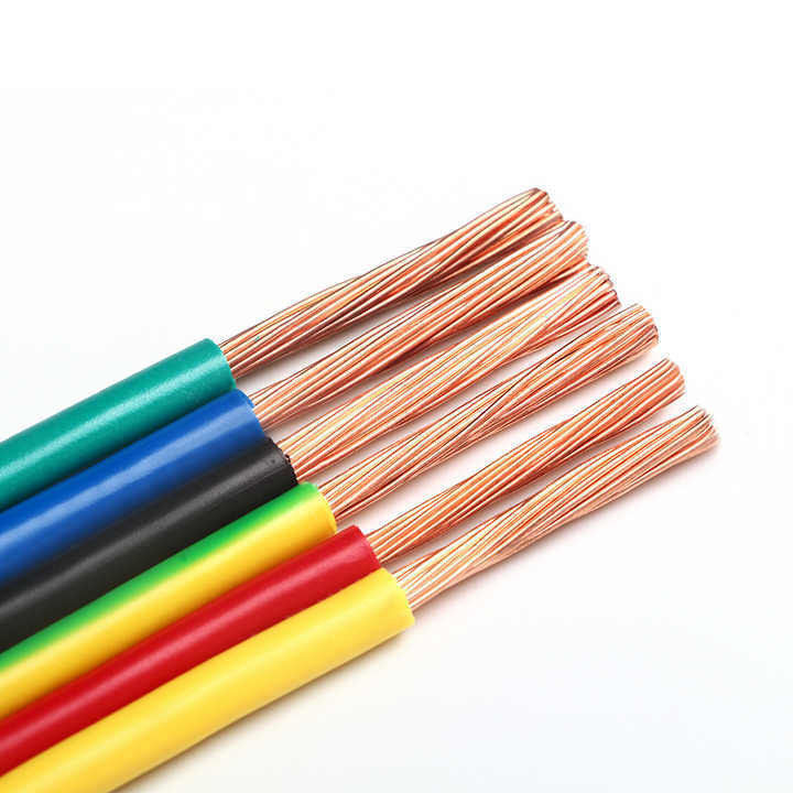 Wielokątny rdzeń PVC Izolacja Drut miedziany 300V Kabel elektryczny do zastosowań przemysłowych