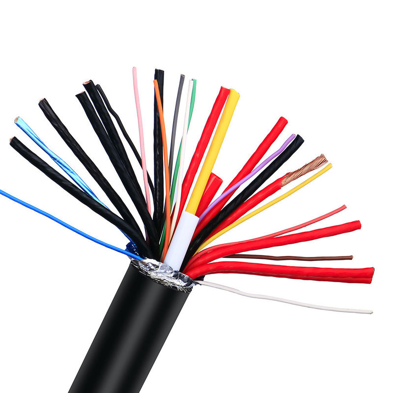 Materiał izolacyjny PVC ISO9001 Kabel sterujący o wiele rdzeni UL2464 Kabel elektryczny Drut o wielu rdzeniach
