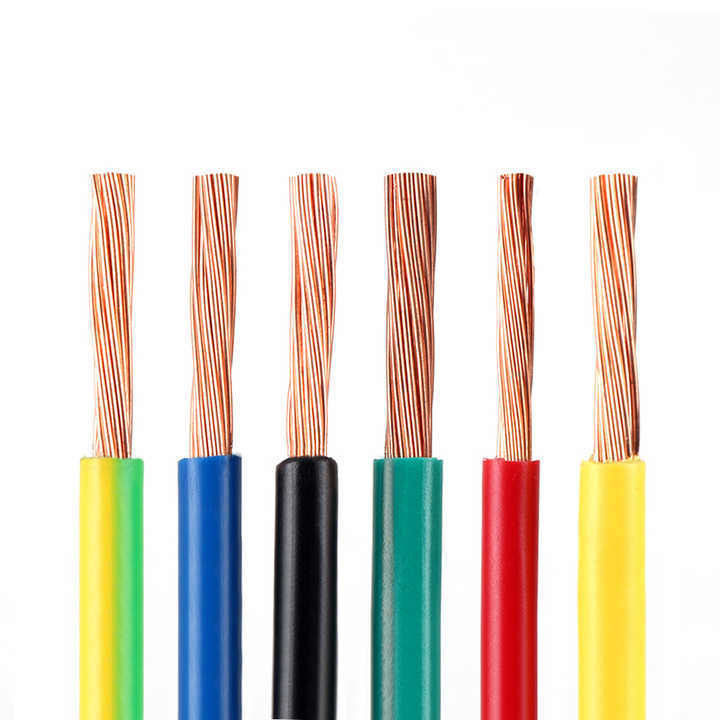 LK-604 Bezpośredni zasilacz 2,5 mm Jednobrodkowy drut miedziany z 300-600V napięciem znamionowym PVC izolowany kabel miedziany