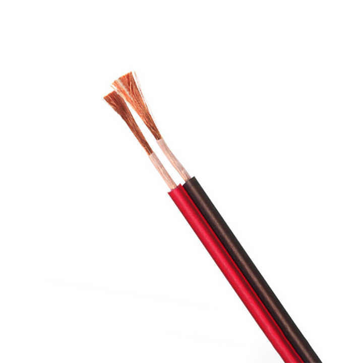 UL2468 PVC Izolacja Miedziana głośnik Drut 2 rdzenia Kabel elastyczny z trwałym materiałem