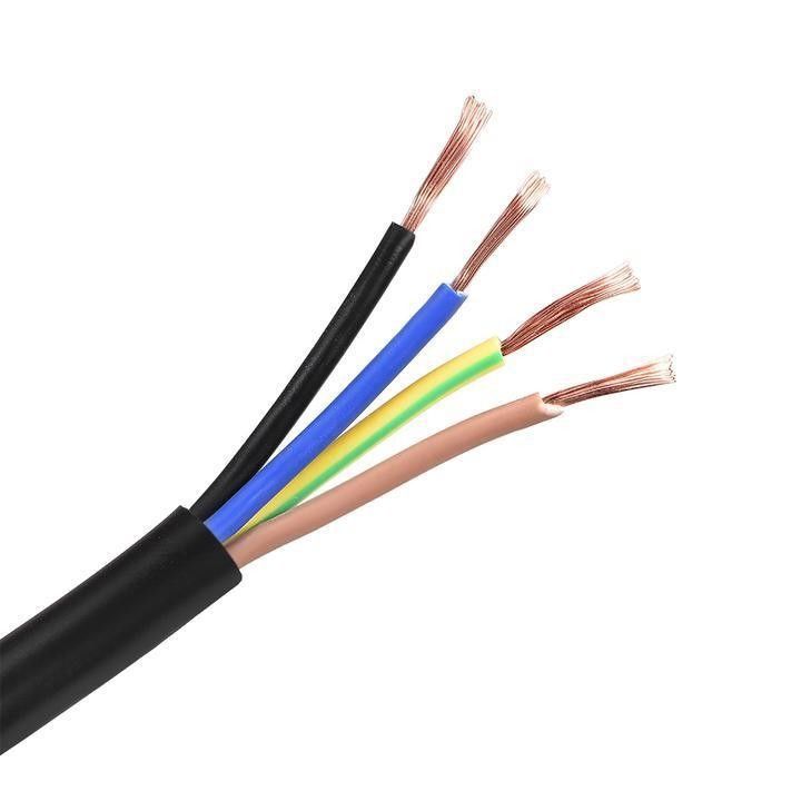 Niestandardowy wielojadrowy przewód elektryczny 2 lub 3 rdzenie elastyczny miedziany przewód Rvv