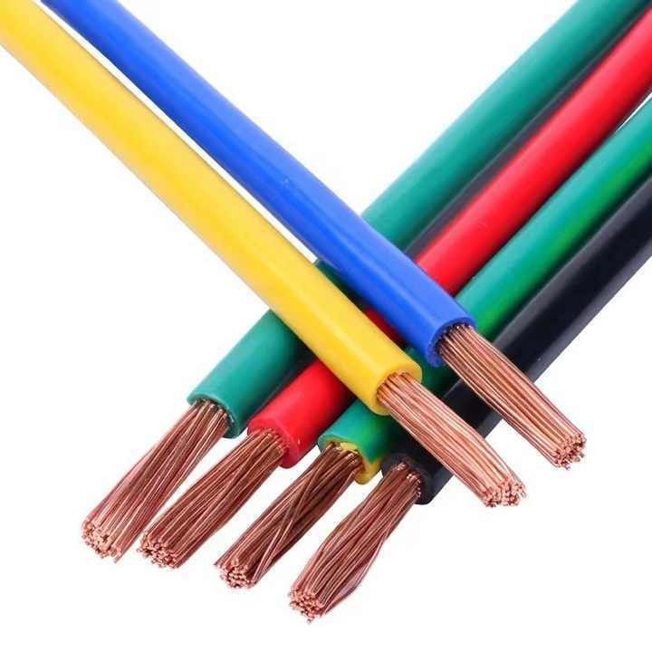 Niestandardowy wielojadrowy przewód elektryczny 2 lub 3 rdzenie elastyczny miedziany przewód Rvv