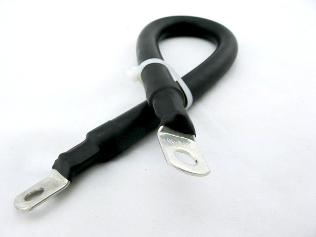 Czarny 2 gauge AWG Custom Battery Cable Wątek miedziany do instalacji słonecznych, morskich, inwerterów